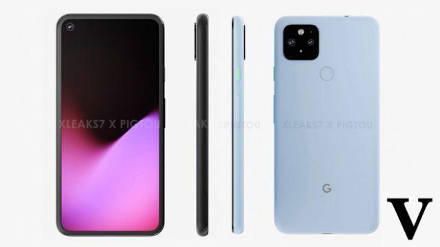 Google Pixel 5 XL: New render shows hole-punch front camera and two rear cameras