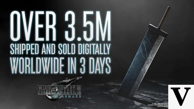 Final Fantasy VII Remake se vend à 3,5 millions d'exemplaires en 3 jours