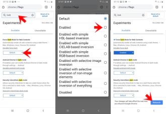 How to enable dark mode in Google Chrome