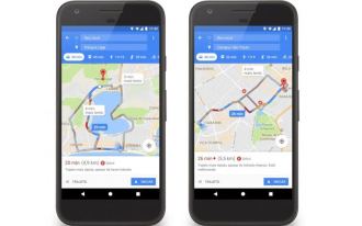 Google Maps receives update with parking space indication