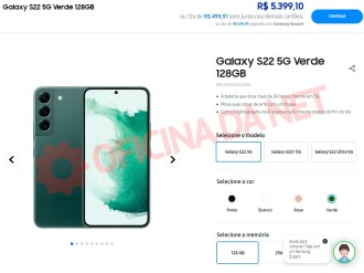 Fuite du prix de toute la gamme Galaxy S22 sur le site Web de Samsung Espagne