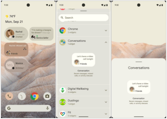 Android 12: Leaked images reveal what the system interface will look like