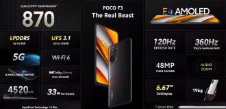 OFFICIAL! POCO F3 and POCO X3 Pro announced with 120Hz display and low price