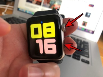 Cómo tomar una captura de pantalla en Apple Watch