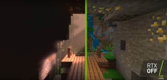 NVIDIA et Microsoft annoncent le Ray Tracing pour Minecraft à la Gamescom