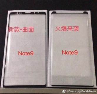 Galaxy Note 9: leaks show infinite screen without notch and 512 GB of storage
