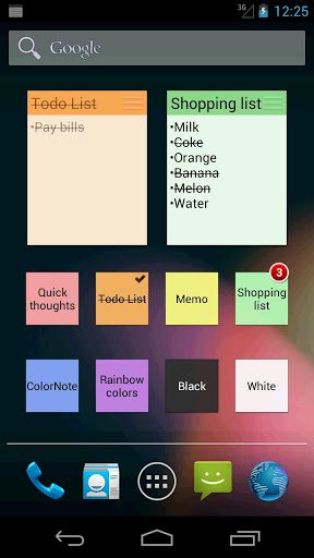 ColorNote, a simple but powerful Android app
