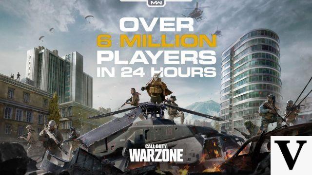 Call of Duty Warzone compte plus de 6 millions de joueurs au cours des premières 24 heures