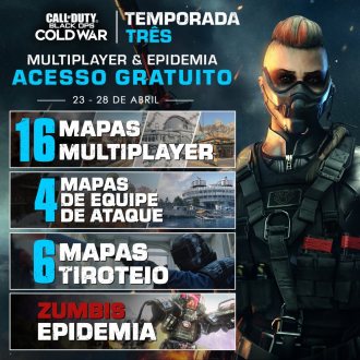 Sextou! Call of Duty Cold War multiplayer is free for 7 days