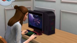 Your Sims Can Play Cyberpunk 2077 While You Suck Your Thumb
