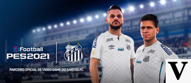 Konami is the new sponsor of Santos Futebol Clube