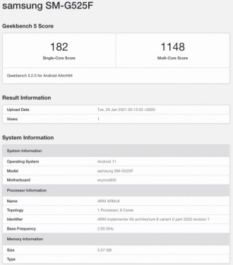 caught! Samsung Galaxy XCover 5 is spotted on Geekbench