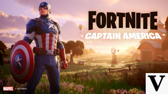 Captain America est maintenant à Fortnite
